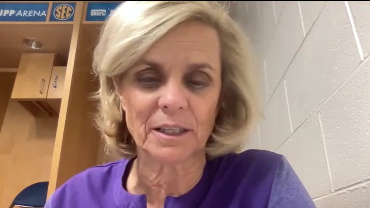 Watch Lsu Kim Mulkey Postgame Presser After Win Over Kentucky