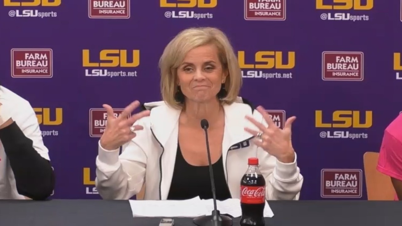 Watch Lsu Kim Mulkey Win Over Ole Miss Postgame Story Tigerbait