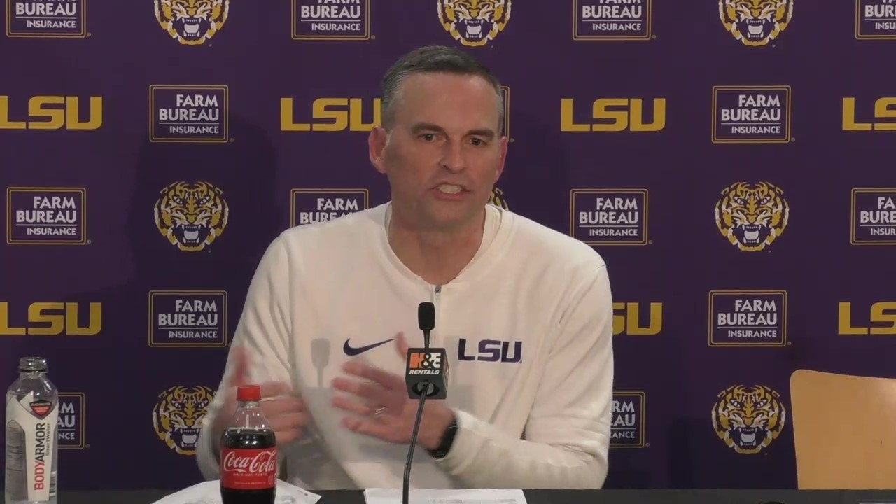 WATCH LSU Matt McMahon WIN Over Kentucky Postgame TigerBait