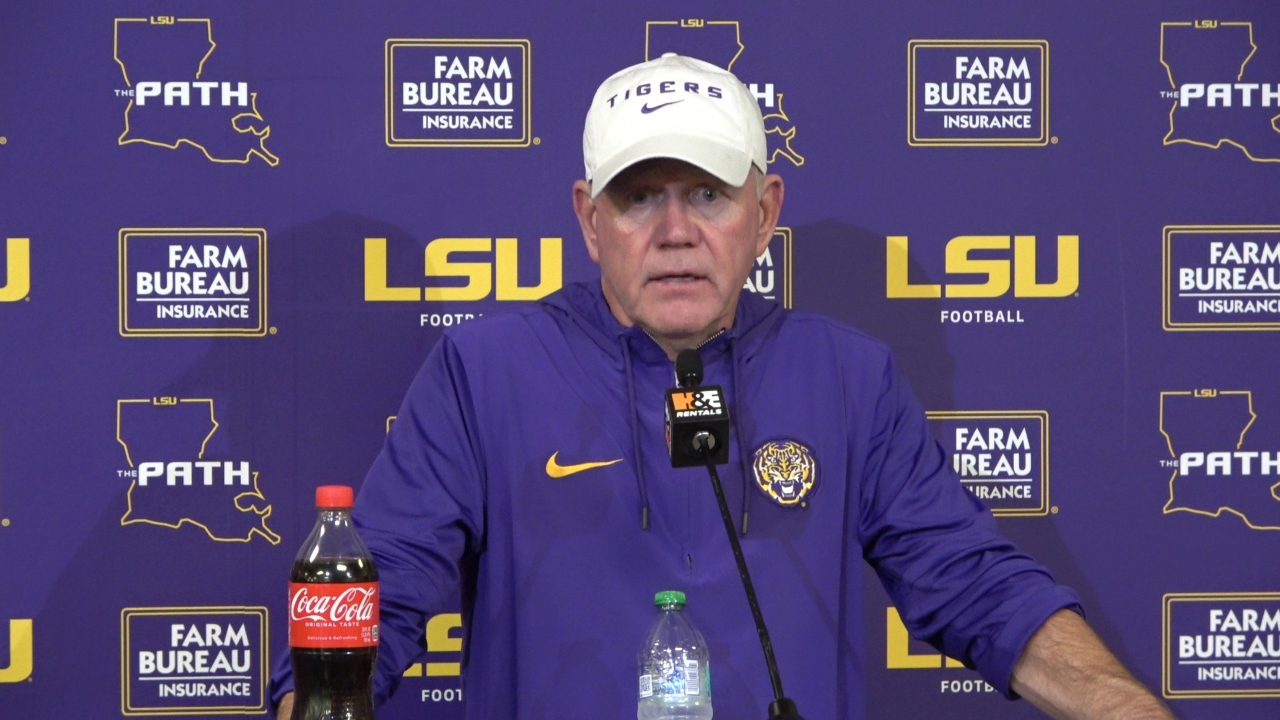 WATCH LSU Brian Kelly LOSS To Alabama Postgame Press Conference