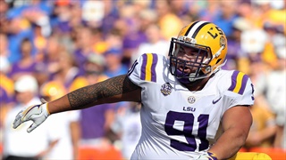 Nothing easy for LSU defensive line against Alabama