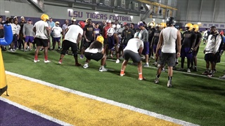WOW video:  LSU OL/DL camp one-on-ones