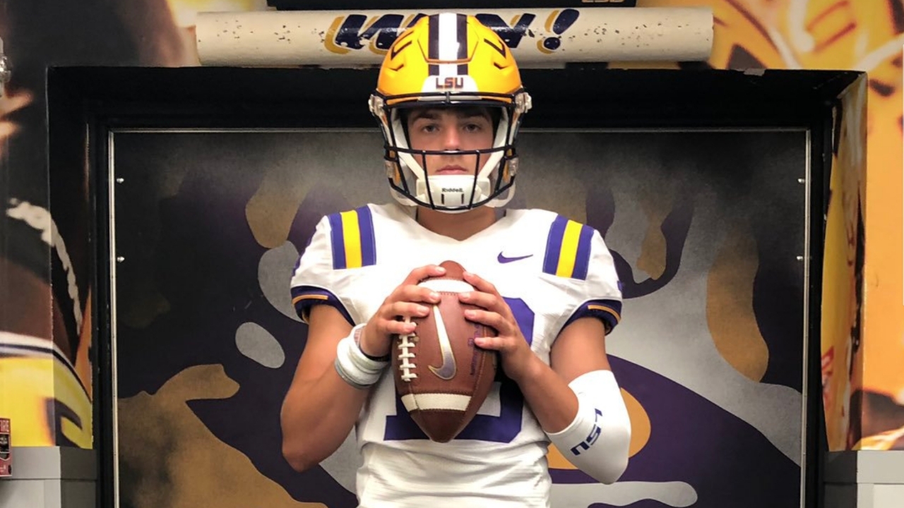 Qb Garrett Nussmeier Commits To Lsu 