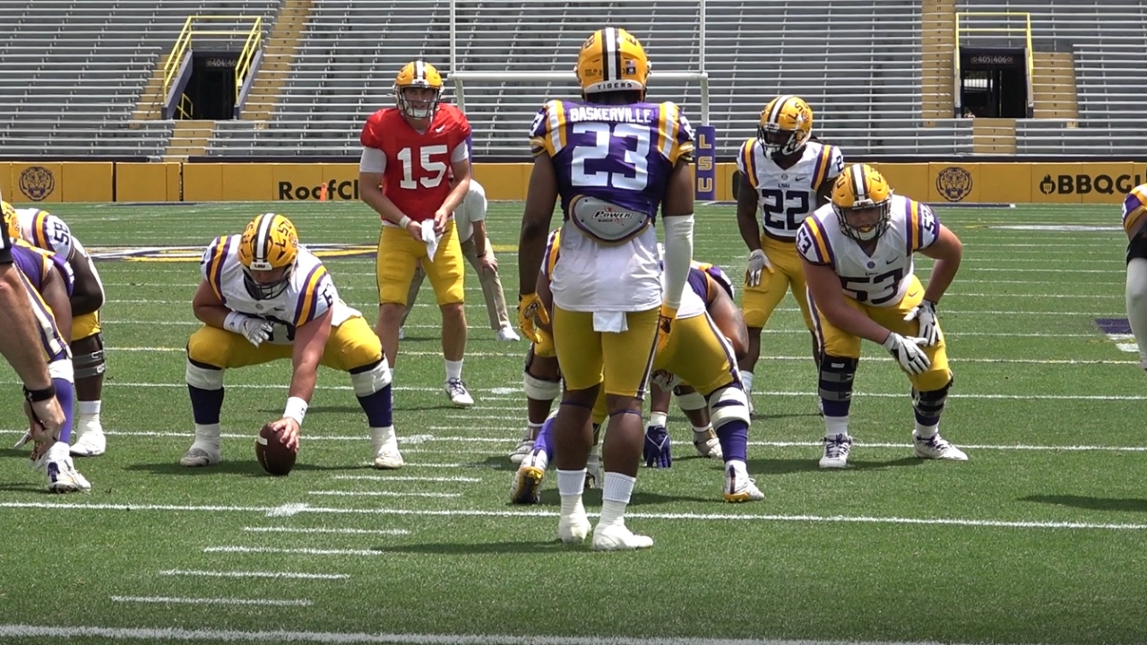 Offense wins new look LSU Spring Game 5931