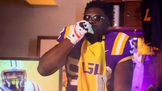 WATCH: Markee Anderson documents LSU official visit
