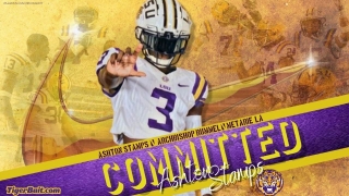 Ashton Stamps gives LSU his commitment