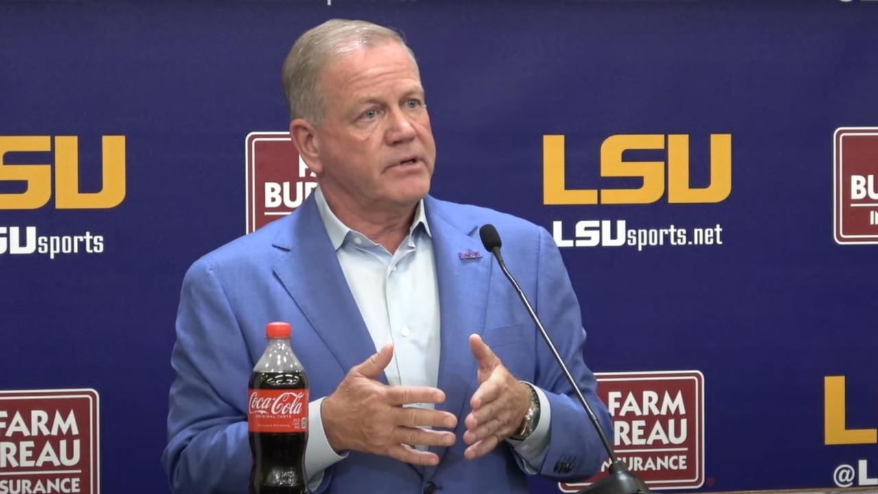 WATCH: Brian Kelly LSU-Florida State Press Conference LIVE | TigerBait.com