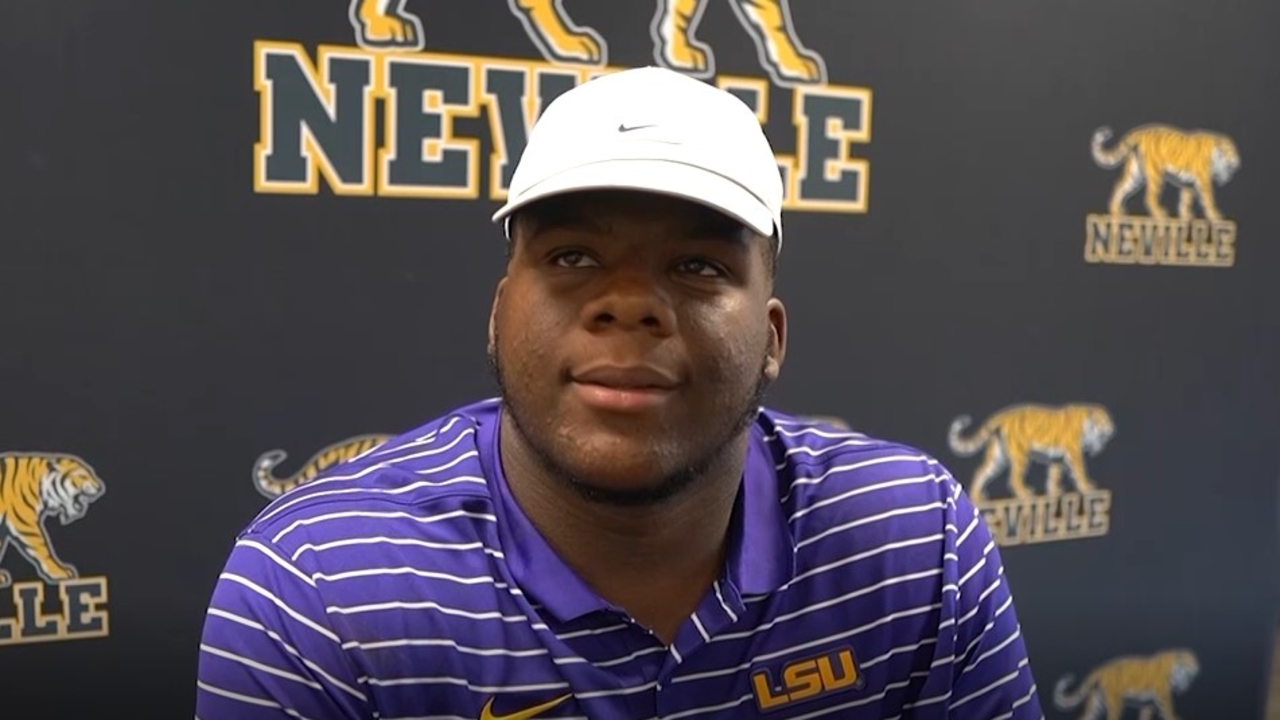 Zalance Heard Gives Lsu A Huge Commitment The Entire Scene At Neville 