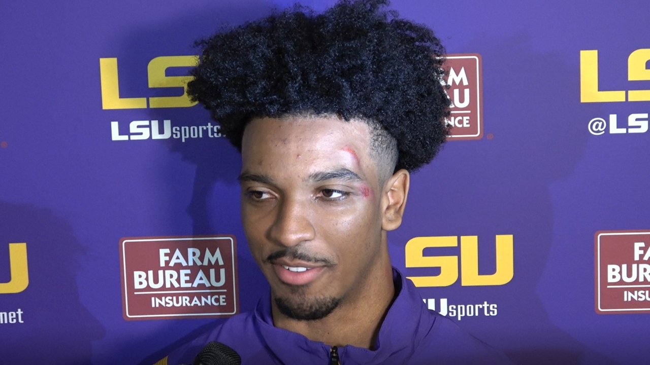 WATCH LSU QB Jayden Daniels FULL postgame interview after WIN over