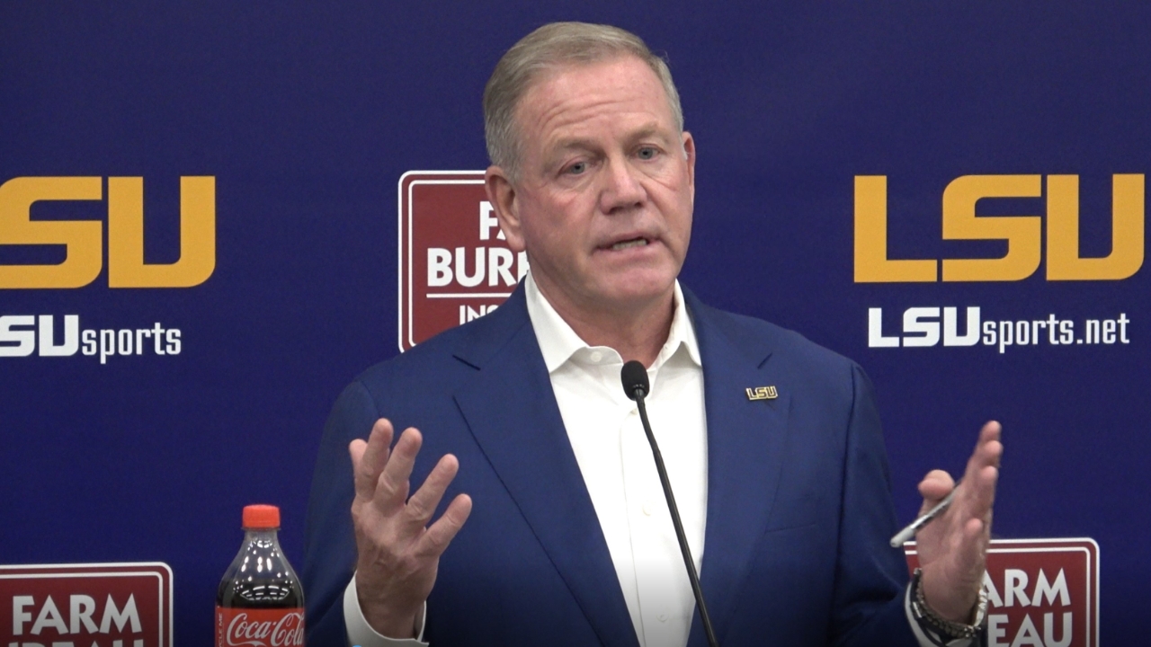 WATCH: LSU Brian Kelly Ole Miss week press conference | TigerBait.com