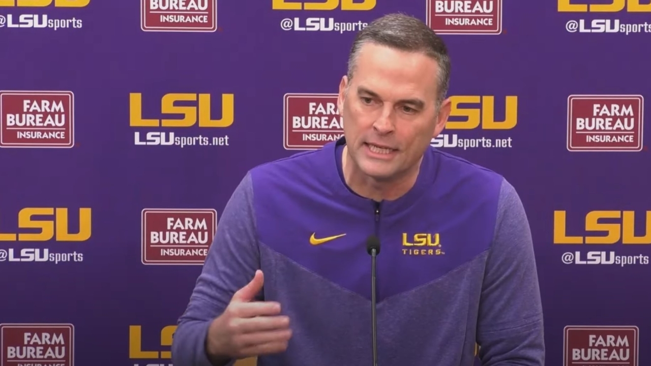 WATCH LSU Matt McMahon previews SECBIG 12 Challenge