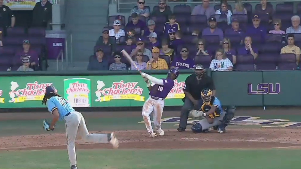 Tre' Morgan: A look at the LSU baseball first baseman