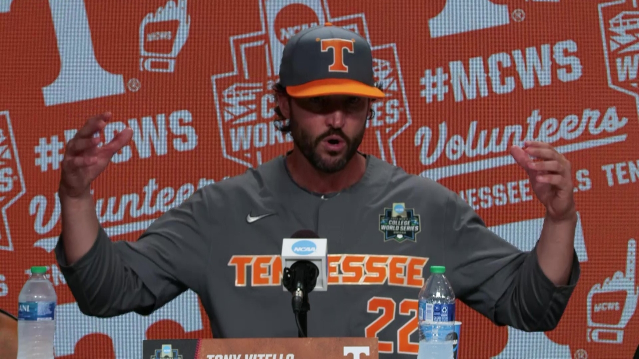 Tennessee HC Tony Vitello Previews LSU Series, Recaps Midweek Win Over UNC  Asheville 