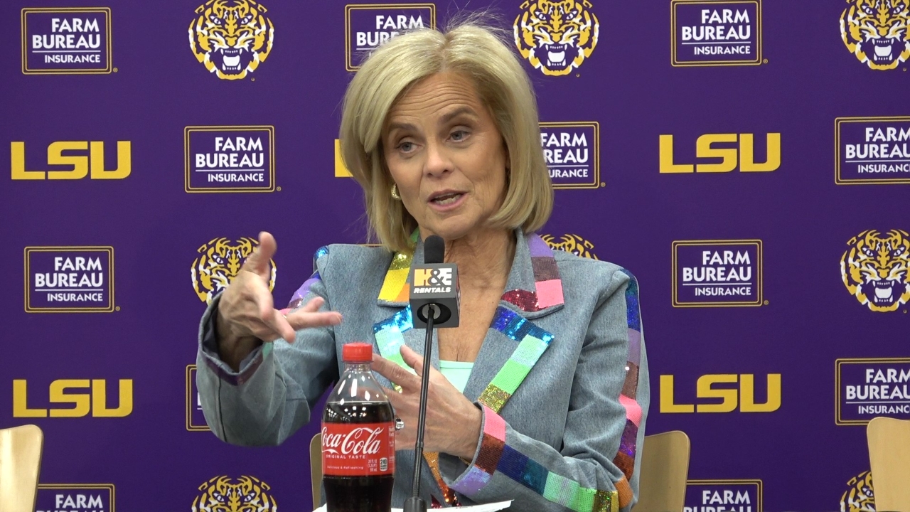 LSU Kim Mulkey WIN over Loyola (New Orleans) post game press conference