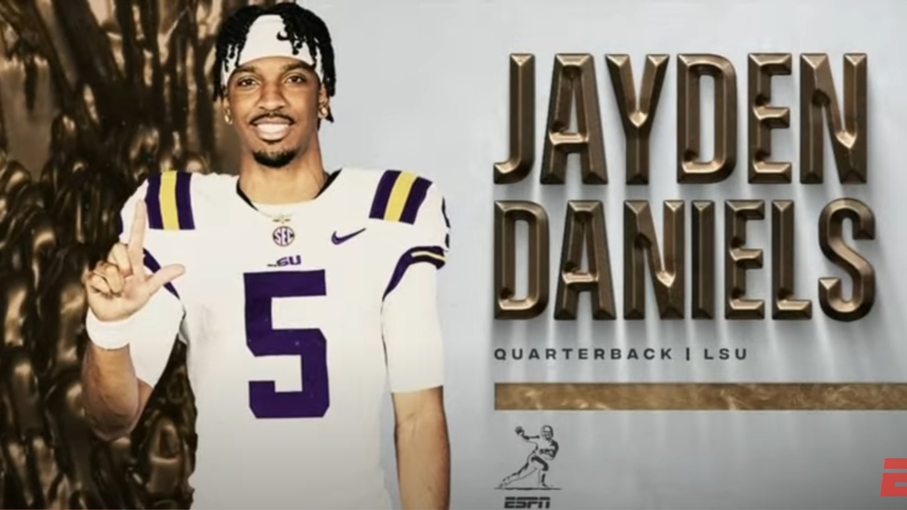 WATCH Jayden Daniels revealed as Heisman finalist