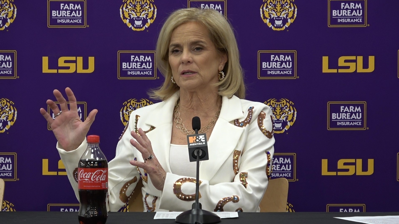 WATCH: LSU Kim Mulkey WIN Over McNeese Postgame | TigerBait.com