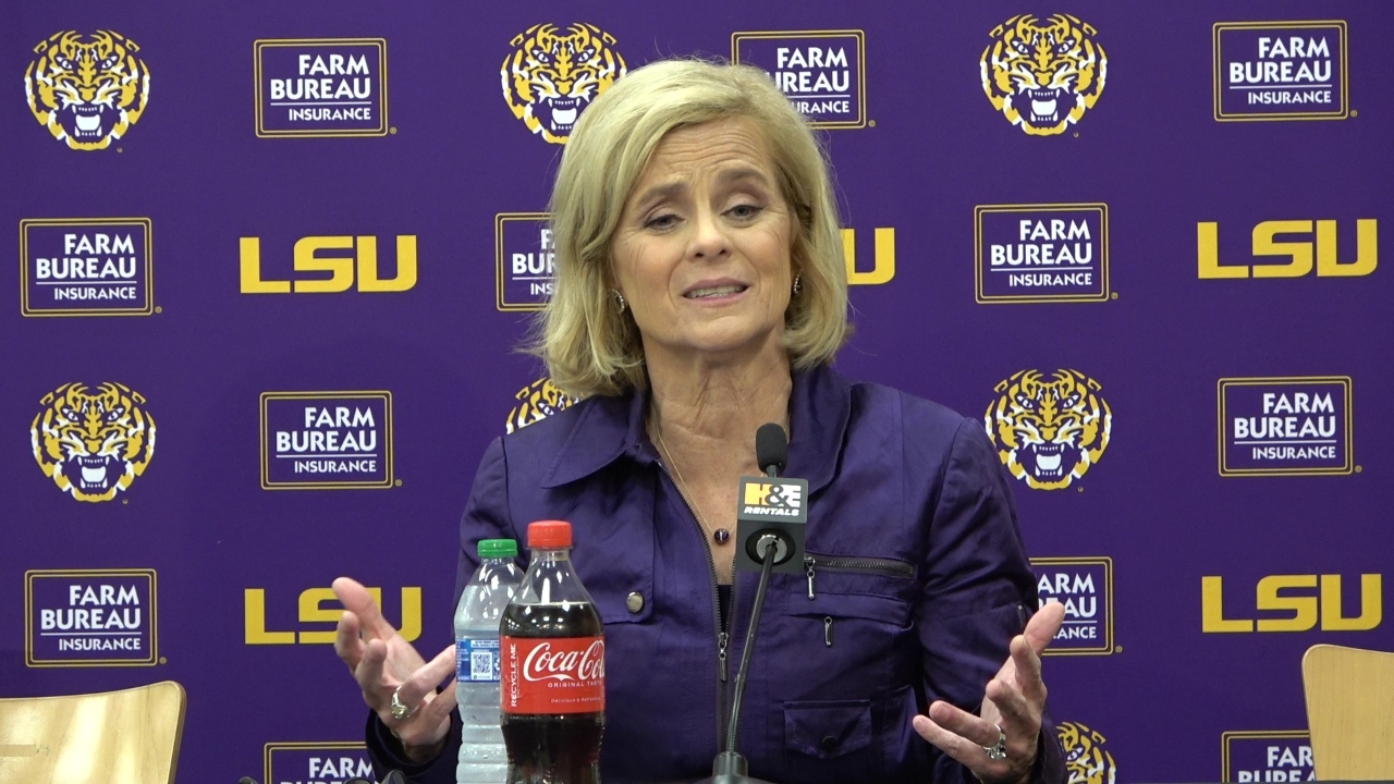 Watch Lsu Kim Mulkey Win Over Auburn Postgame With Angel Reese And Last Tear Poa