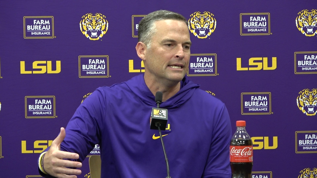 WATCH: LSU Matt McMahon talks start of Tigers basketball practices |  TigerBait.com