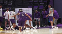 WATCH: LSU men's basketball practice footage, October 14, 2024