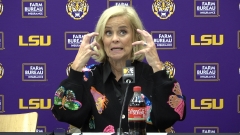 WATCH: LSU Kim Mulkey WIN over Eastern Kentucky postgame