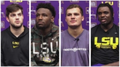 WATCH: LSU's Nussmeier, Penn, Taylor and Jones Alabama game-week interviews