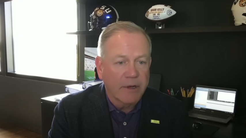 LSU Brian Kelly on SEC Teleconference | August 27, Clemson game week