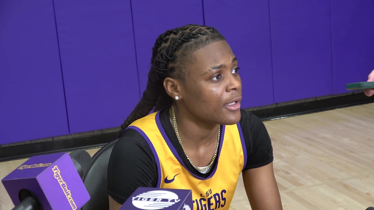 LSU Women's Basketball ALL PLAYER Interviews | Media Day 2025-26 ...