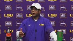 WATCH: LSU Frank Wilson talks week of prep for Arkansas