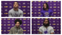 LSU Interviews: Van Buren, Thomas, Delane & Guillory