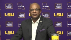 WATCH: LSU Frank Wilson Oklahoma week press conference
