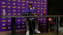 WATCH: LSU Frank Wilson LOSS to Oklahoma postgame press conference