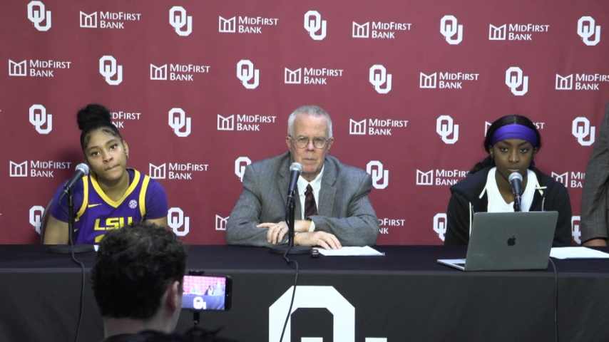 WATCH: LSU Bob Starkey WIN over Oklahoma postgame