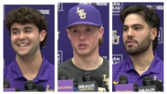 LSU Baseball Interviews: Dardar, Cowan & Arrambide