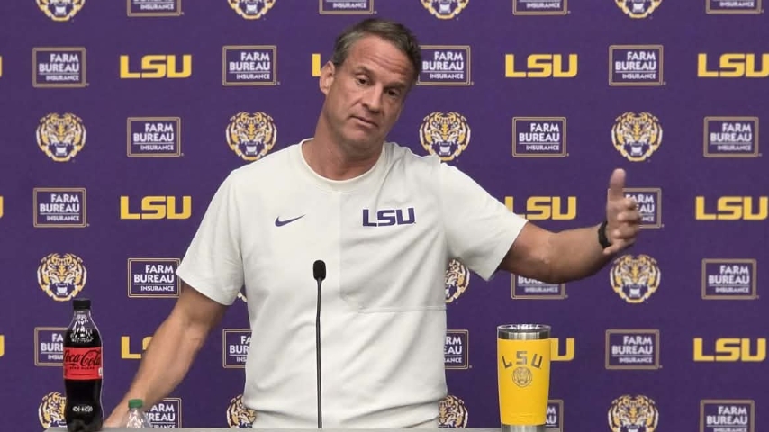 LSU has a different type of football coach