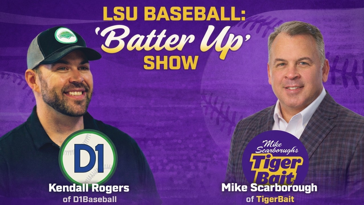 LSU Baseball: 'Batter Up' Show Kendall Rogers Georgia preview