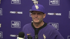 WATCH: LSU Jay Johnson Game 3 WIN over Milwaukee postgame