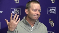 LSU Jay Johnson discusses his Tigers baseball team and previews weekends games