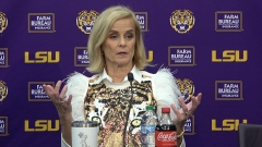 WATCH: LSU Kim Mulkey WIN over Tennessee postgame