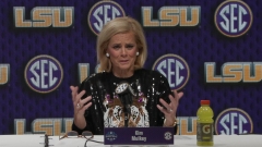 WATCH: LSU Kim Mulkey LOSS to South Carolina postgame