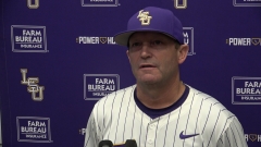 WATCH: LSU Jay Johnson Game 2 LOSS to Oklahoma postgame