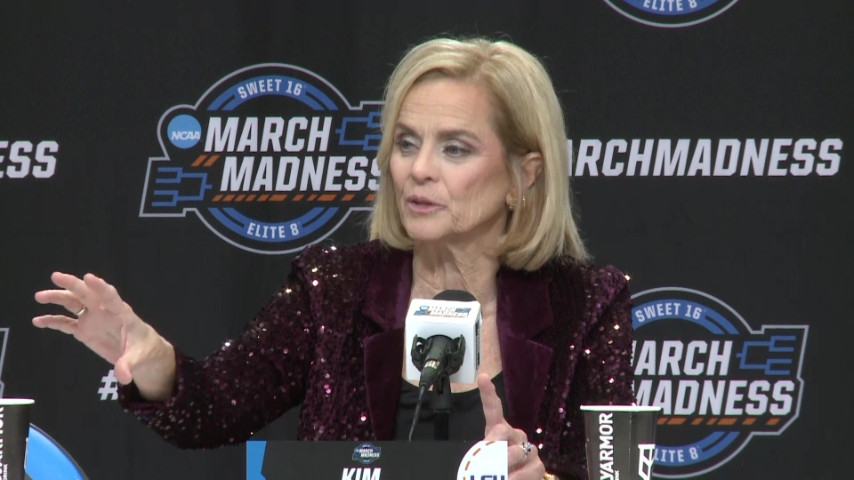 WATCH: LSU Kim Mulkey Sweet-16 LOSS to Duke postgame