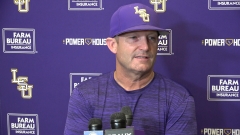 WATCH: LSU Jay Johnson Gm 3 and series WIN over Kentucky postgame