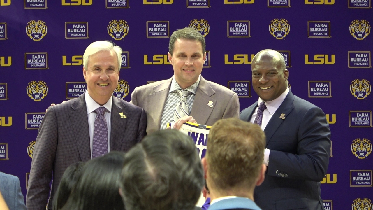 WATCH: LSU Will Wade introductory press conference | TigerBait.com