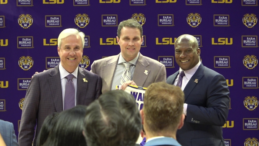 WATCH: LSU Will Wade introductory press conference