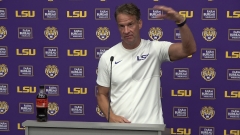 LSU Lane Kiffin talks second week of Tigers spring football practices