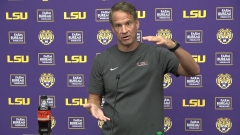 WATCH: LSU Lane Kiffin talks Tigers spring practices, Tuesday April 7.