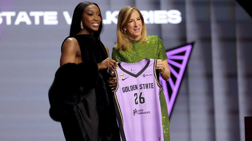 LSU's Flau'jae Johnson drafted No. 8 overall by Golden State, traded to Seattle