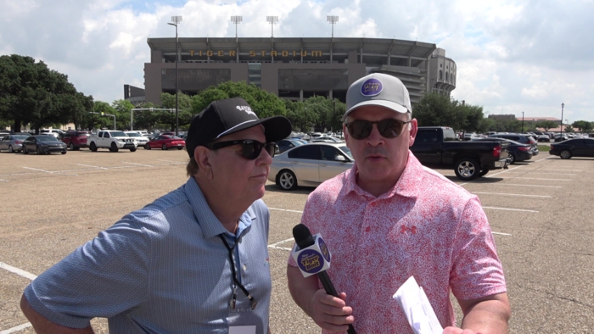 LSU Football PRACTICE REPORT Thursday April 16