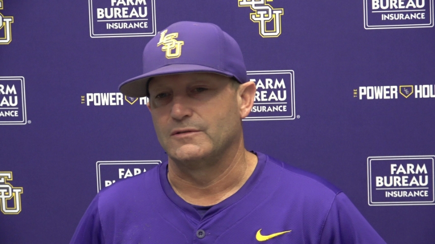 WATCH: LSU Jay Johnson Gm 1 LOSS to Texas A&M postgame