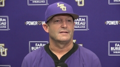 WATCH: LSU Jay Johnson WIN over UNO postgame